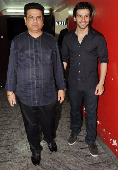 Girish Kumar with his father