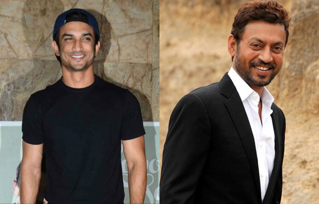 Sushant Singh Rajput and Irrfan Khan 1 1