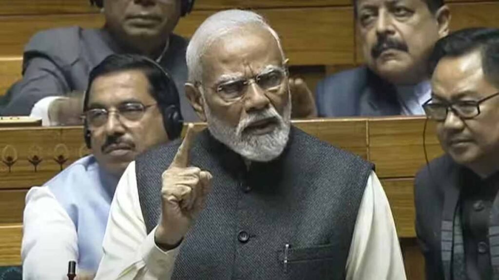 PM MODI LOKSABHA