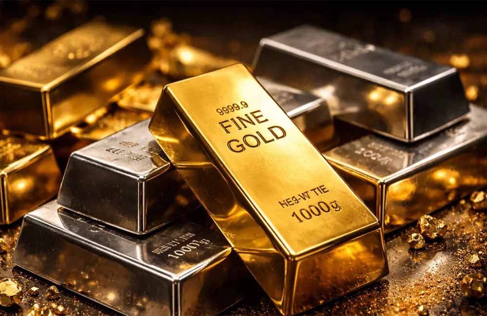 सोना-चांदी के दामों में भारी गिरावट: चांदी एक झटके में ₹4,400 से ज्यादा टूटी, अपने हाई लेवल से सोना ₹46,000 हुआ सस्ता 2 GOLD SILVER 3